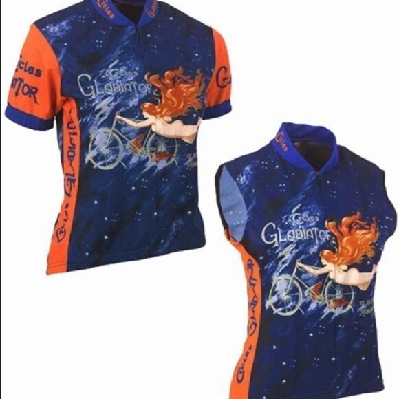 LIKE NEW MEN’S RETRO IMAGE SMALL CYCLE JERSEY - Picture 1 of 7